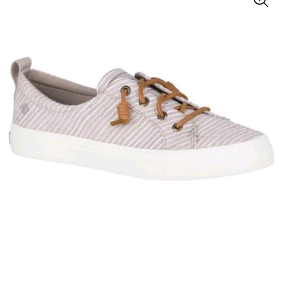 Sperry Top-sider boat shoes tan and white